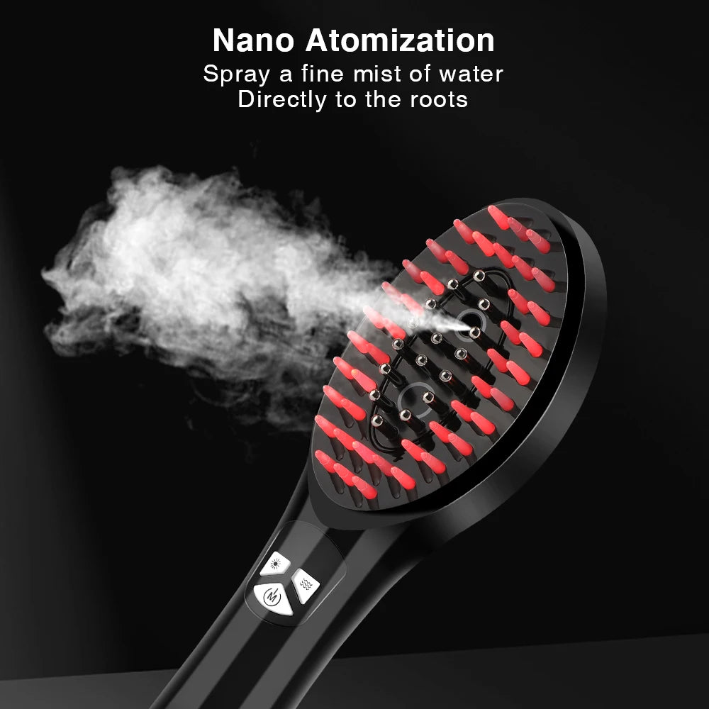 EMS Electric Spray Massage Comb SBDS WORD
