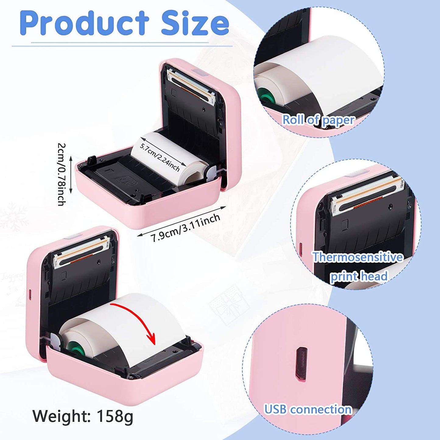 Peripage Mini Printer - SBDS WORDTR-10bluetooth printerinkless printermini printer