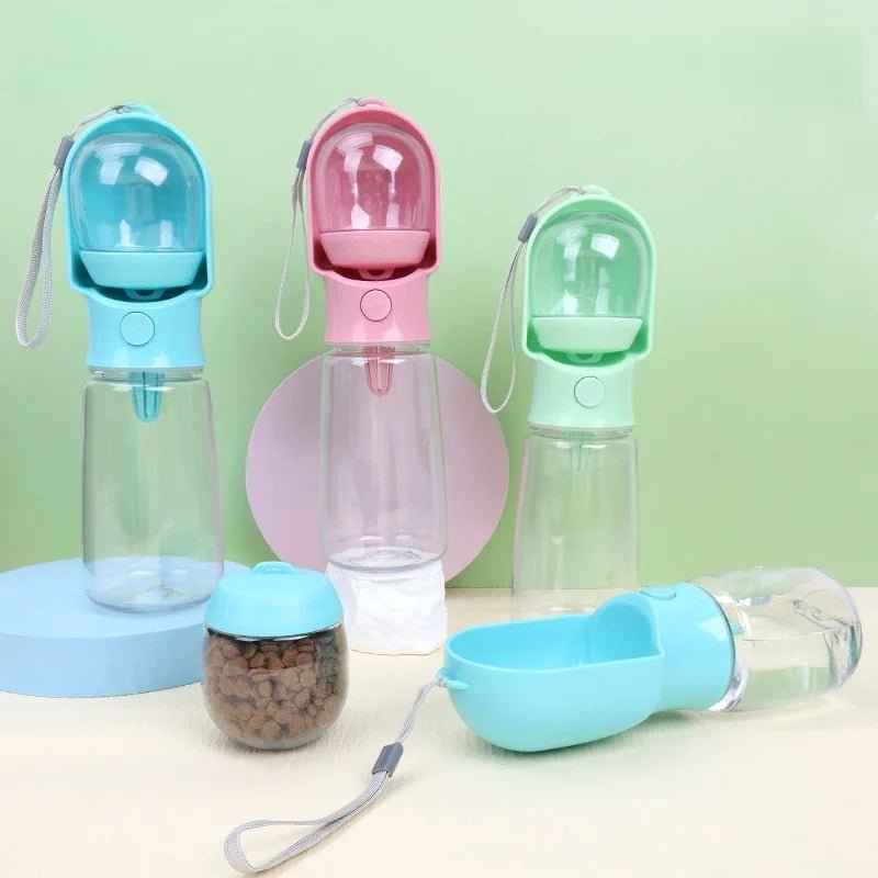 Portable Pet Water Bottle - SBDS WORDTR-10529BPA - freedog accessoriesoutdoor pet