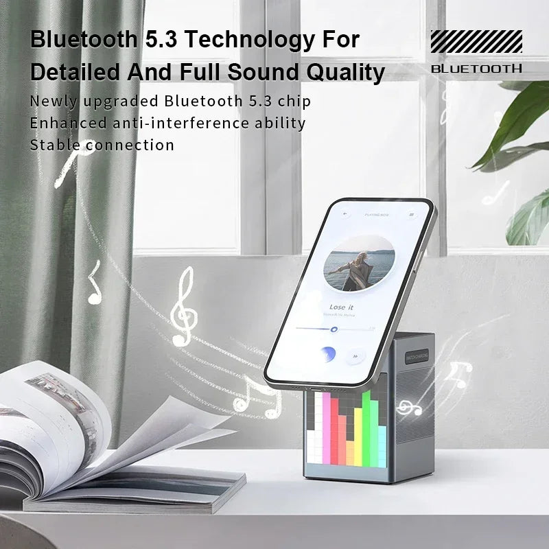 6 in 1 Magnetic Wireless Charger & Speaker SBDS WORD
