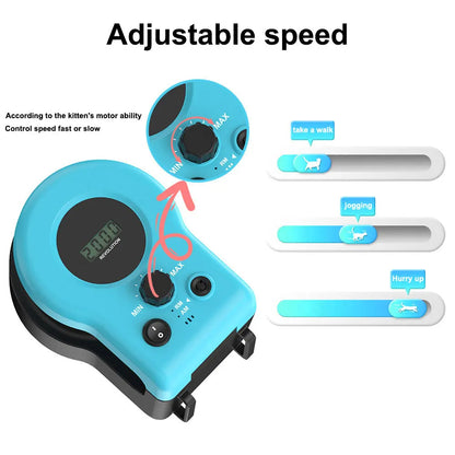 Interactive Cat Toy Chase Run Treadmill SBDS WORD