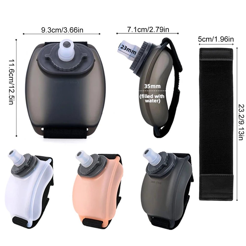 Wrist Water Bottle for Sports - SBDS WORDTR-9777hands - free bottleoutdoor fitnessrunning hydration