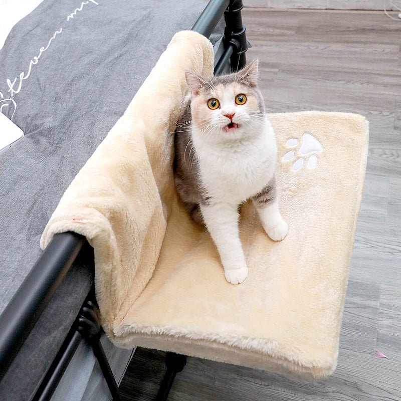 Hanging Cat Bed - Elevate Your Kitty's Napping Spot! - SBDS WORDTR-3357cat hanging bedcat perchcat window bed