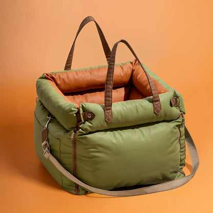 Dog Car Seat Bed with Safety Buckle SBDS WORD