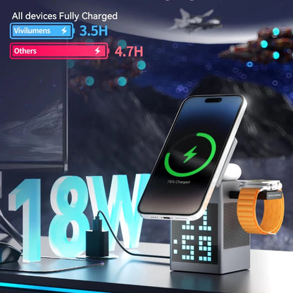 6 in 1 Magnetic Wireless Charger & Speaker SBDS WORD