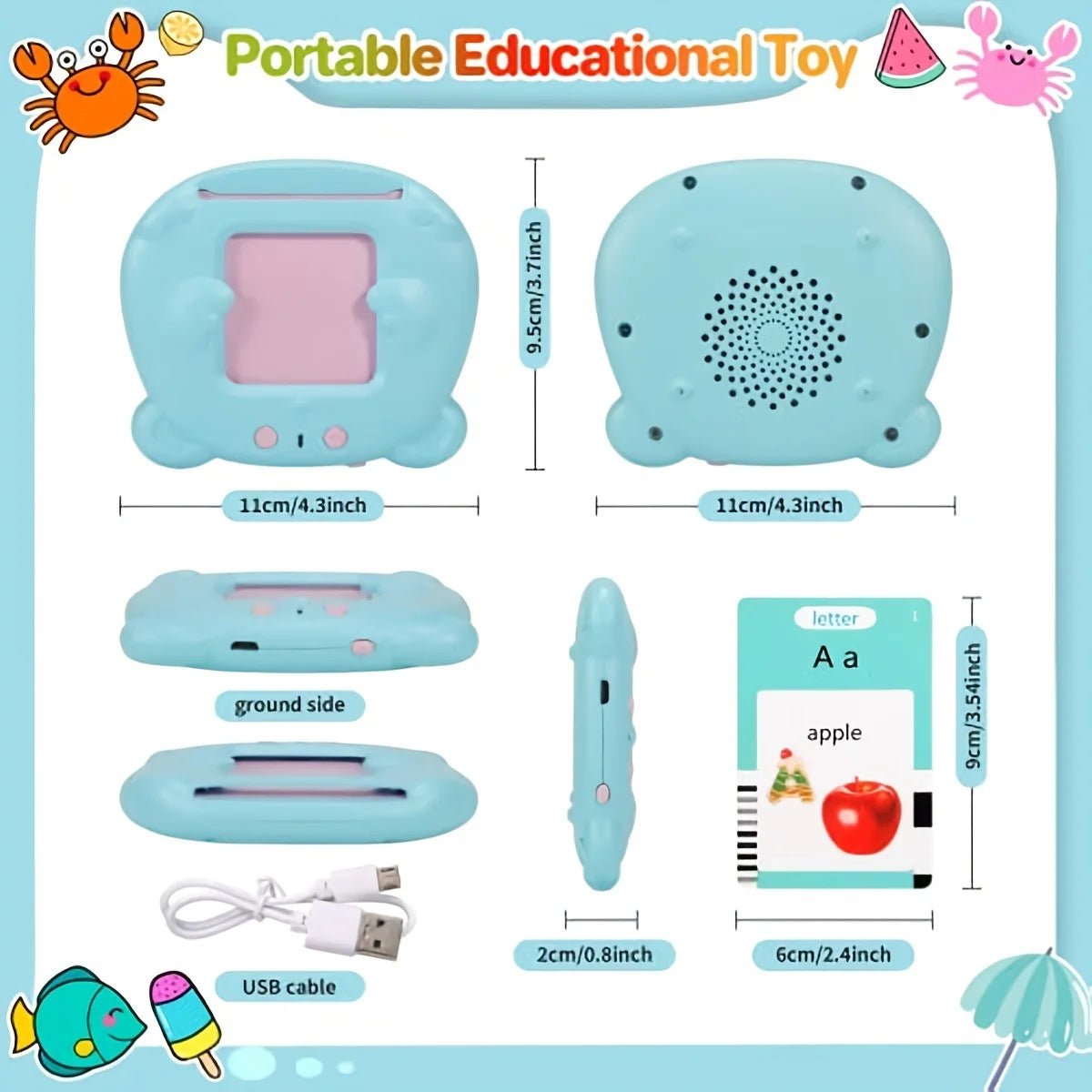 Talking Flash Cards for Kids SBDS WORD