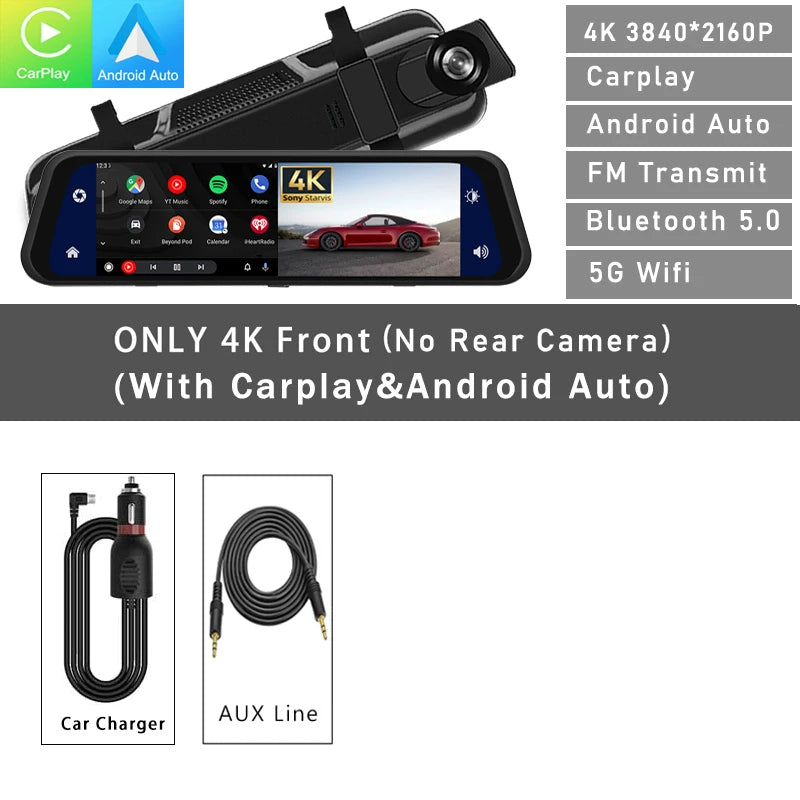 Dash Cam Mirror Screen SBDS WORD