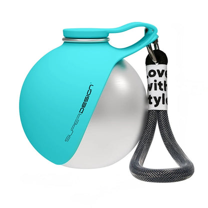 Portable Dog Water Bottle with Bowl - SBDS WORD
