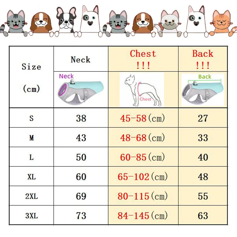 Summer Dog Cooling Vest — Evaporative Cooling Coat for Hot Weather Walks SBDS WORD