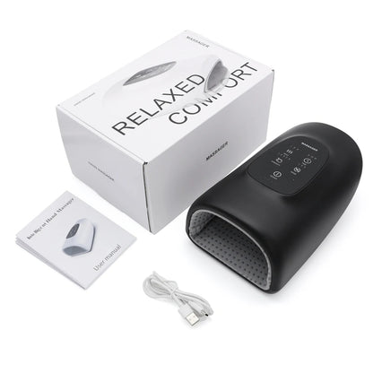 Wireless Electric Hand Massager — Heat Compression for Arthritis, Carpal Tunnel & Joint Pain SBDS WORD