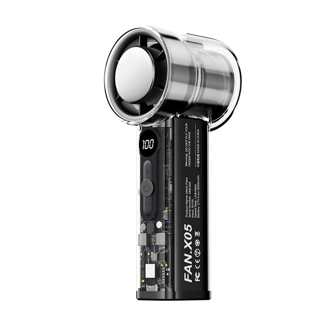 High-Speed Handheld Fan SBDS WORD