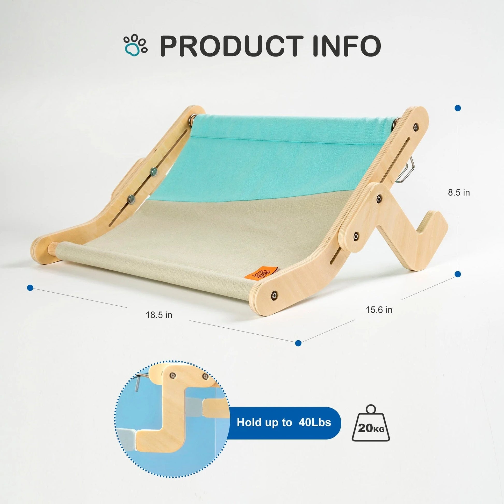 Sturdy Hanging Cat Bed SBDS WORD