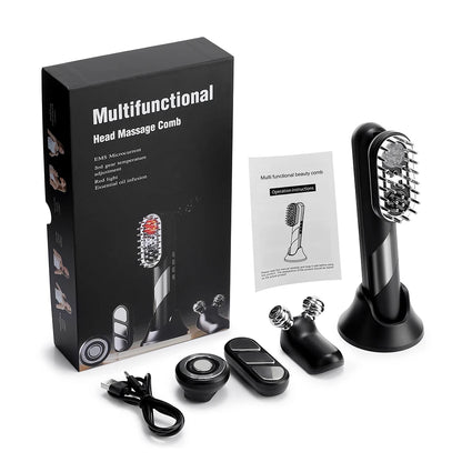 4 In 1 Electric Scalp Comb EMS SBDS WORD