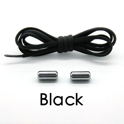 Elastic No Tie Metal Shoelaces SBDS WORD