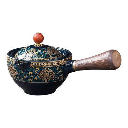 Ceramic Rotating Teapot SBDS WORD