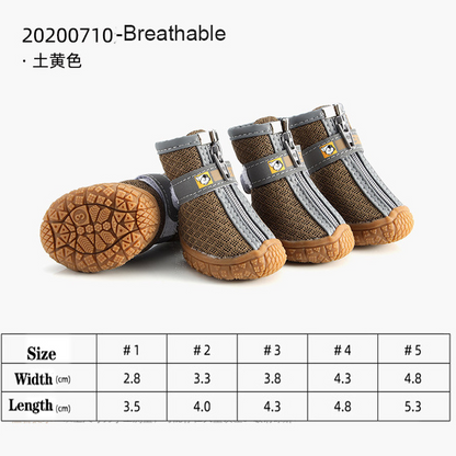 Dog Shoes for Hot Pavement SBDS WORD