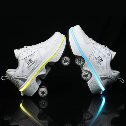Sneaker Roller Shoes - SBDS WORDTR-60122 - in - 1collectiongift
