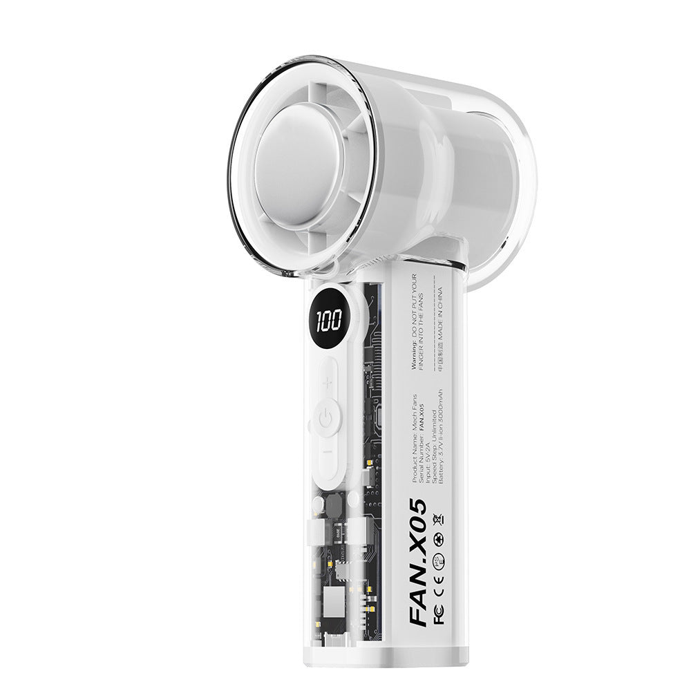 High-Speed Handheld Fan SBDS WORD