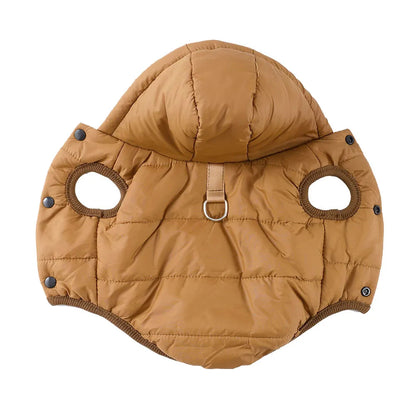 Cozy Hooded Pet Jacket SBDS WORD