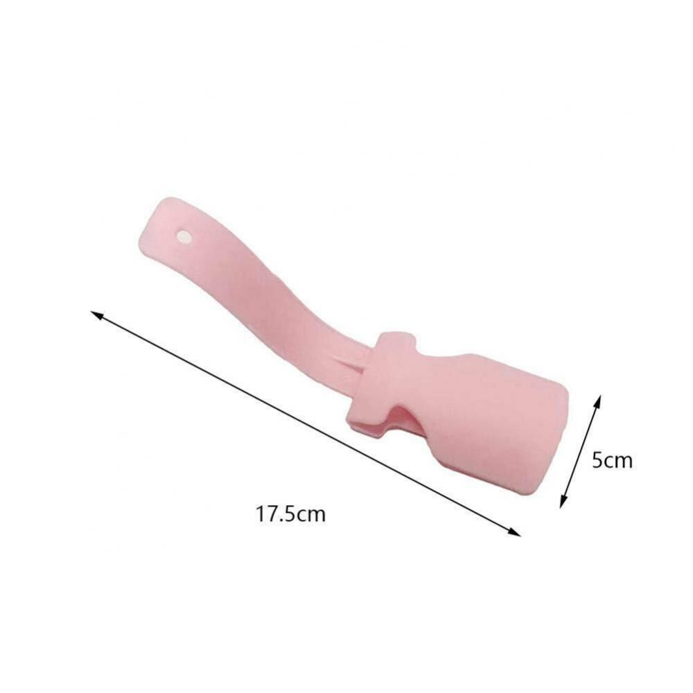 2x Lazy Shoe Helper — No-Bend Long Handle Shoe Horn for Seniors & Back Pain SBDS WORD