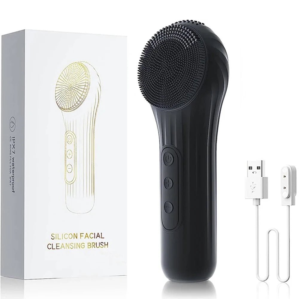 Sonic Waterproof Facial Cleansing Brush - SBDS WORDTR-10352beauty deviceexfoliating brushface massager