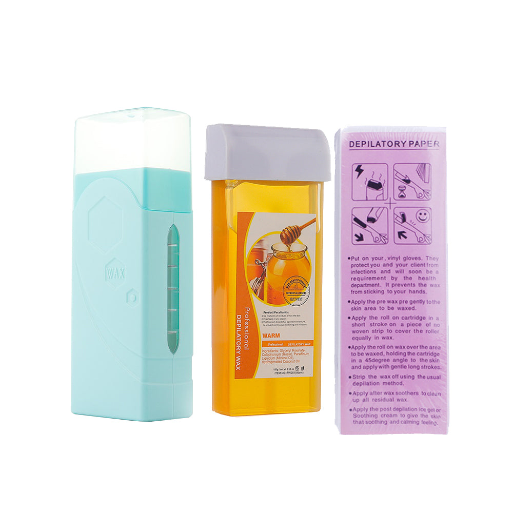 Electric Depilatory Wax Heater Kit — Professional At-Home Waxing That Replaces $80 Salon Sessions SBDS WORD