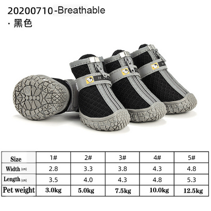 Dog Shoes for Hot Pavement SBDS WORD