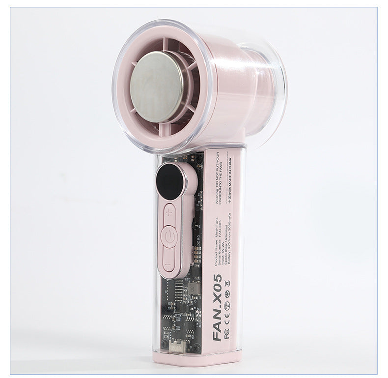 High-Speed Handheld Fan SBDS WORD