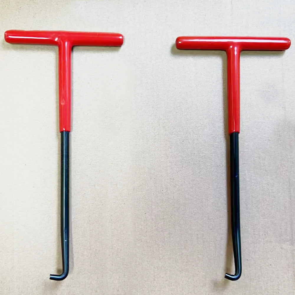 1/2 PCS Exhaust Spring Puller Tool Motorcycle Exhaust Spring Hooks, T Handle  Hooks Snowmobile Spring Puller Removal Tool