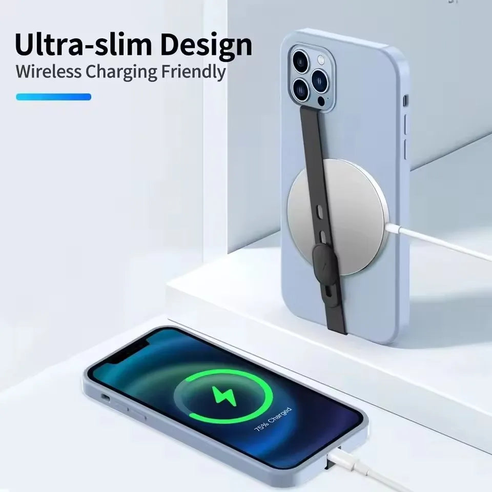 Adjustable Silicone Phone Wrist Strap – Anti-Lost Hand Band for All Phones