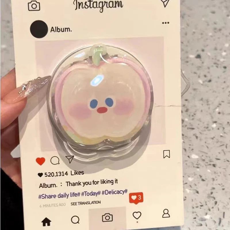 Cute Dog Airbag Magnetic Magsafe iPhone Case for iPhone 12–17 – Cartoon Bracket Cover