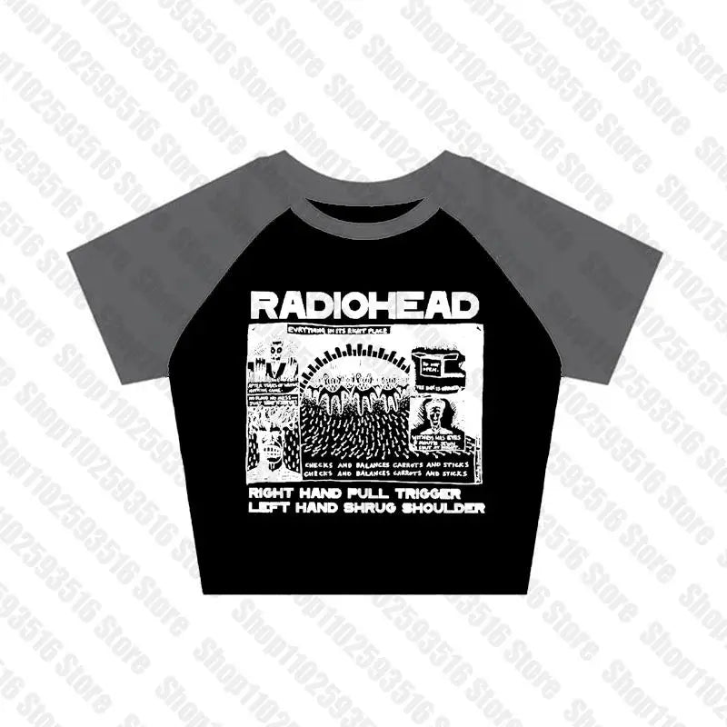 Women's Aesthetic graphics leeveless Tank Tops Vintage Cute Print Grunge Streetwear Crop Tops Y2k Clothes Gothic Girls Corset