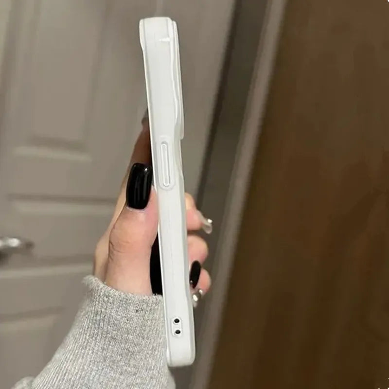 Red Bow Phone Case For IPhone 17 Air 16 15 14 13 12 11 Pro Max Girl Cover  For IPhone 16 15 14 Plus 13 12 11 Case Funda Cover