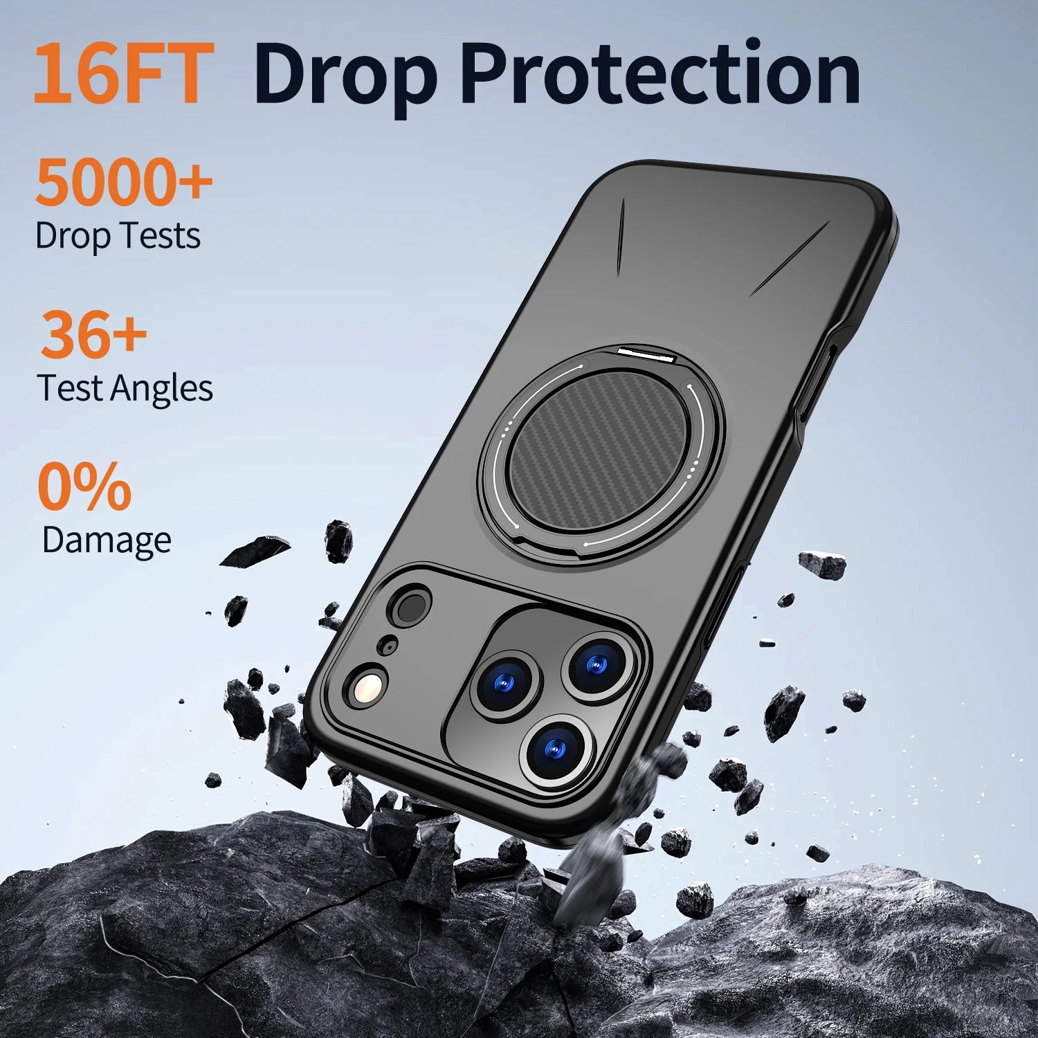 360° Magnetic Bracket Phone Case For iPhone 17 Air 11 12 13 14 15 16 17 Pro Max For Magsafe Shockproof Stand Holder Cover Funda